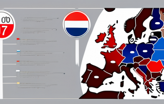 A stylized map of europe