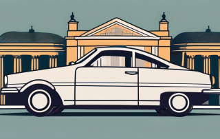 A car with different sections highlighted to represent various types of insurance coverage