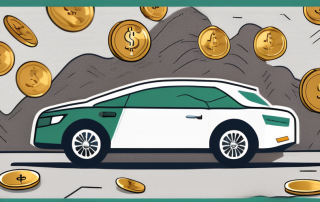 Two different types of car insurance policies symbolized by two cars