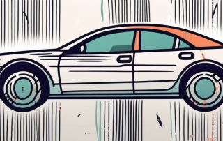 A car with visible scratches on its side