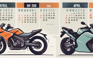 A calendar showing the months of april to october