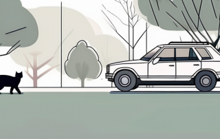 A car with visible scratches on its surface