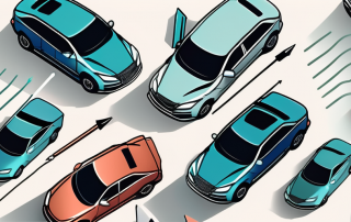 A car with insurance documents and a pen on the hood