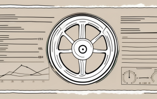 A steering wheel and a test paper