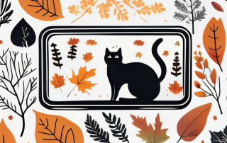A seasonal license plate surrounded by common symbols of misconception