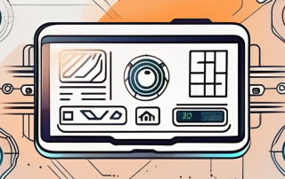 A smartphone displaying an app icon related to digital driving license