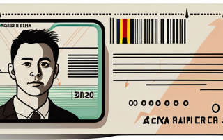A foreign driver's license next to a german one