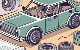 A marten causing damage to a car engine