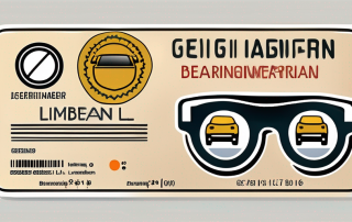 A german driver's license with various icons symbolizing additional information such as glasses for vision requirements