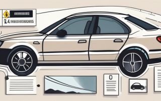 A german driving theory book opened with road signs and a car key on the side