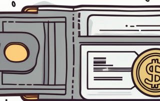 A wallet open with a driver's license missing