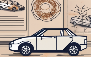 A car with visible damages such as chewed wires and gnawed insulation