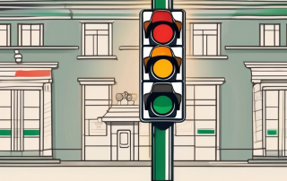 A german traffic light