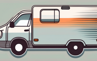 A car with a trailer attached