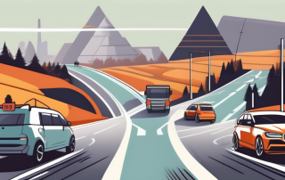 Various types of vehicles like cars