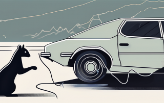 A car with visible signs of damage