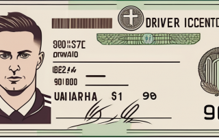 A ukrainian driver's license next to a german one