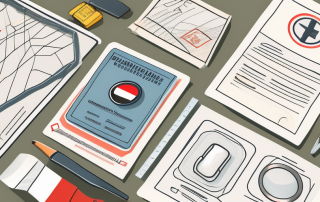 Various items required for the registration of a driver's license in germany