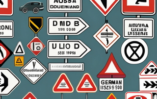 A german driver's license being transformed into an international one