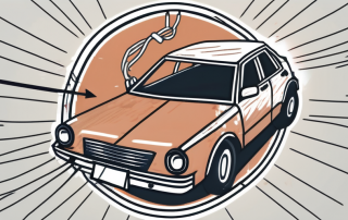 A damaged car with visible signs of a marten attack (like chewed wires)