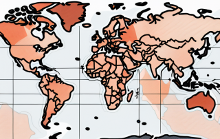 A german driving license placed over a world map
