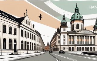 The cityscape of hannover