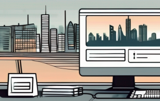 A computer screen displaying a digital form for changing the address on a driver's license