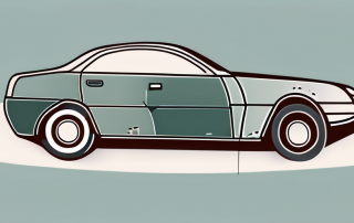 A car partially covered by a protective shield