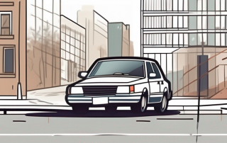 A car with visible signs of damage