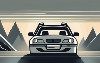 A german driver's license being pulled out of a shadowy abyss