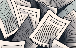 A stack of question mark-shaped papers