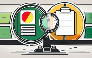 A german traffic light with a document symbolizing the driving fitness register