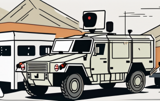 A german bundeswehr (military) vehicle with a driver's license placed on top of it