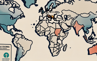 Various international road signs and a 1968 international driver's license