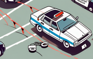 A car with its keys lying nearby