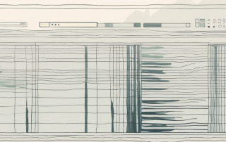 A computer screen with a database interface displaying rows of entries