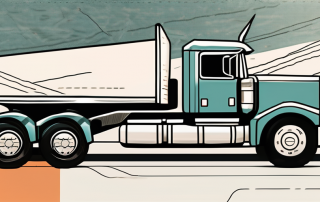 A truck with the number 95 on its side