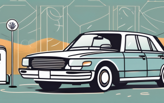 A car with a tüv seal