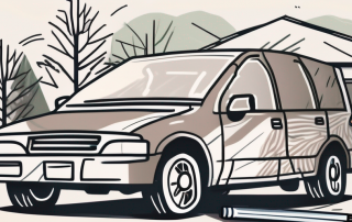 A marten causing damage to a car engine