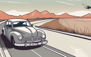 A german b17 driving license next to a car's steering wheel and keys