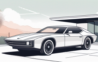 Modernes Auto sicher geparkt in einer Wohngegend, betont Fahrzeugschutz und Versicherungsbereitschaft.