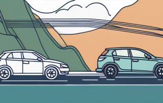 Bild von drei Verkehrsszenarien zur Bedeutung der Kfz-Versicherung fuer finanzielle Sicherheit und Seelenfrieden.