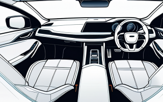 Sicherheitsmassnahmen im Fahrzeugdesign zur Erhoehung des Fahrerschutzes durch innovative Technologie und speziell angepasste Ausstattung im Autoinnenraum für maximale Sicherheit waehrend der Fahrt.