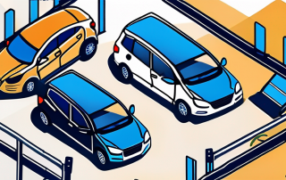 Verkehrssicherheitselemente wie Helme, reflektierende Bekleidung und Sicherheitsbarrieren, die die Bedeutung des Fahrerschutzes im Alltag hervorheben.