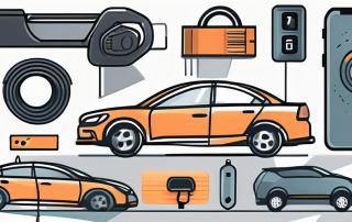 A vehicle equipped with various anti-theft devices such as a steering wheel lock