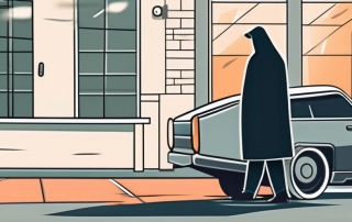 A car with a broken window