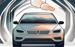 A car interior being enveloped by a gentle