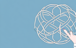 Two intertwined wedding rings