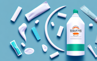 A tube of toothpaste