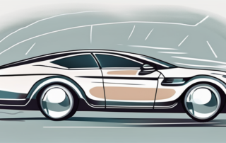 A set of car headlights